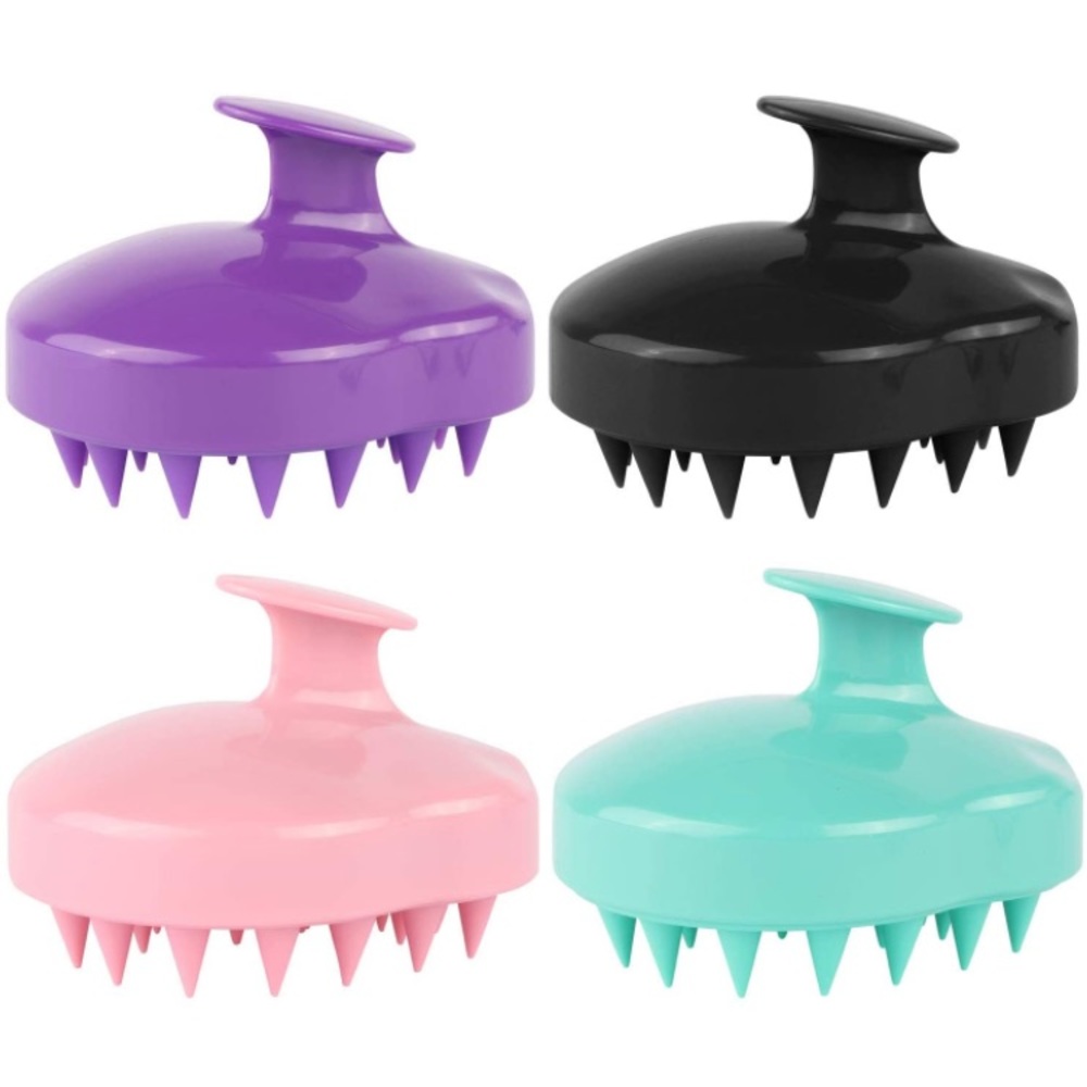 New Silicone Scalp shampoo massager (x4)